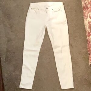 7 for All Mankind White jeans